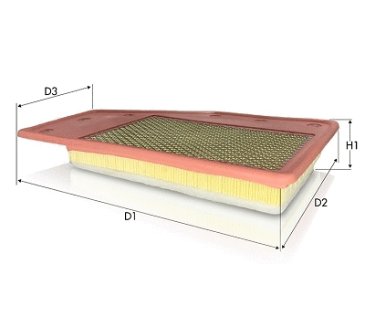 Filtre à air TECNECO FILTERS AR1692PMS