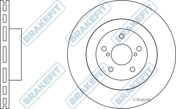 Disque de frein APEC SDK6332