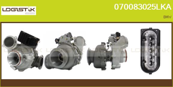 Turbocompresseur, suralimentation LGK 070083025LKA