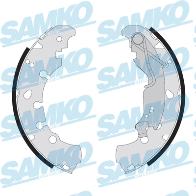 Jeu de mâchoires de frein SAMKO 89090