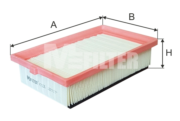 Filtre à air MFILTER K 7126