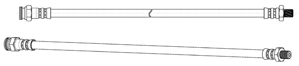 Flexible de frein CEF 510309