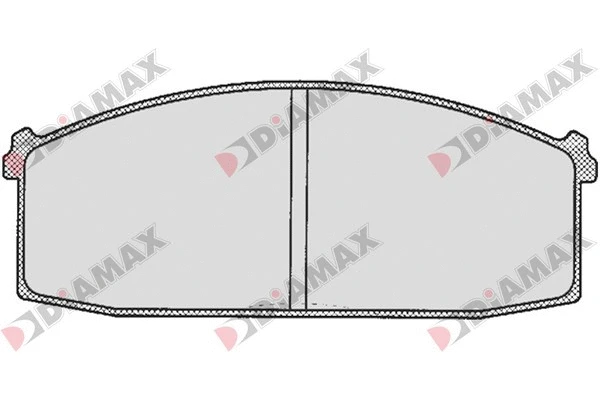Kit de plaquettes de frein, frein à disque DIAMAX N09201