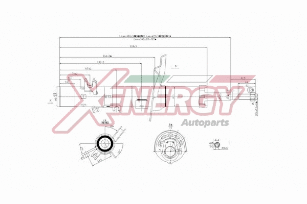 Amortisseur AP XENERGY X8015333
