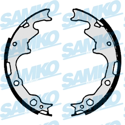 Jeu de mâchoires de frein SAMKO 87240