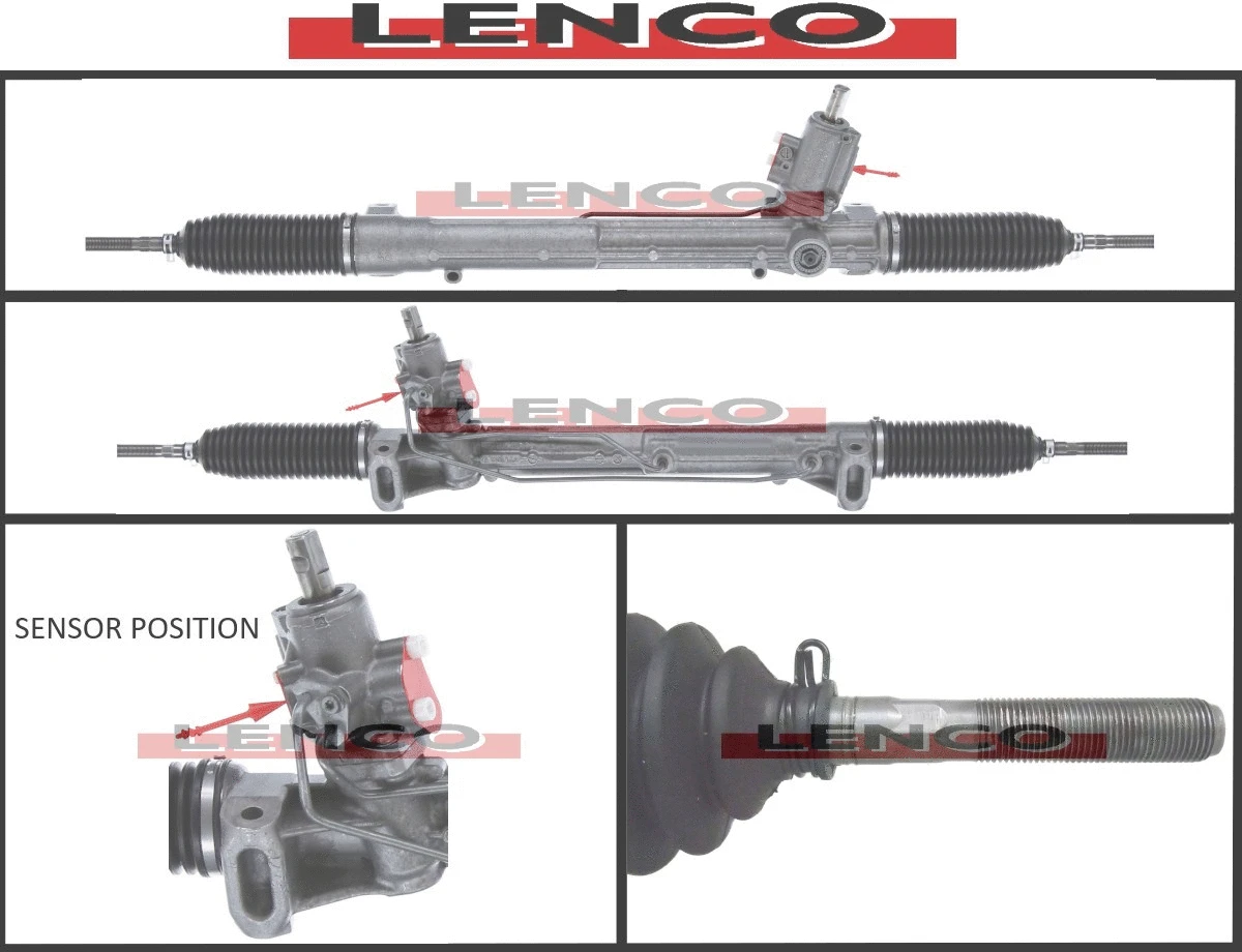 Crémaillère de direction LENCO SGA1066L
