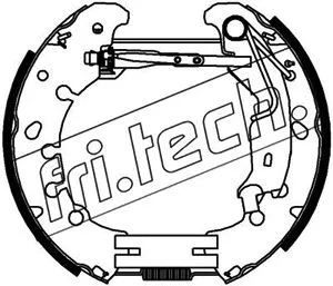 Jeu de mâchoires de frein fri.tech. 16382