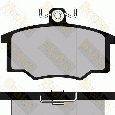 Kit de plaquettes de frein, frein à disque Brake ENGINEERING PA296