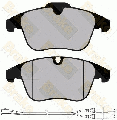 Kit de plaquettes de frein, frein à disque Brake ENGINEERING PA1857