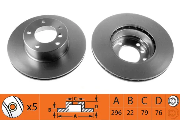Disque de frein SB BR32115T