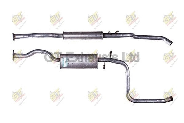 Silencieux central GT Exhausts GFE288
