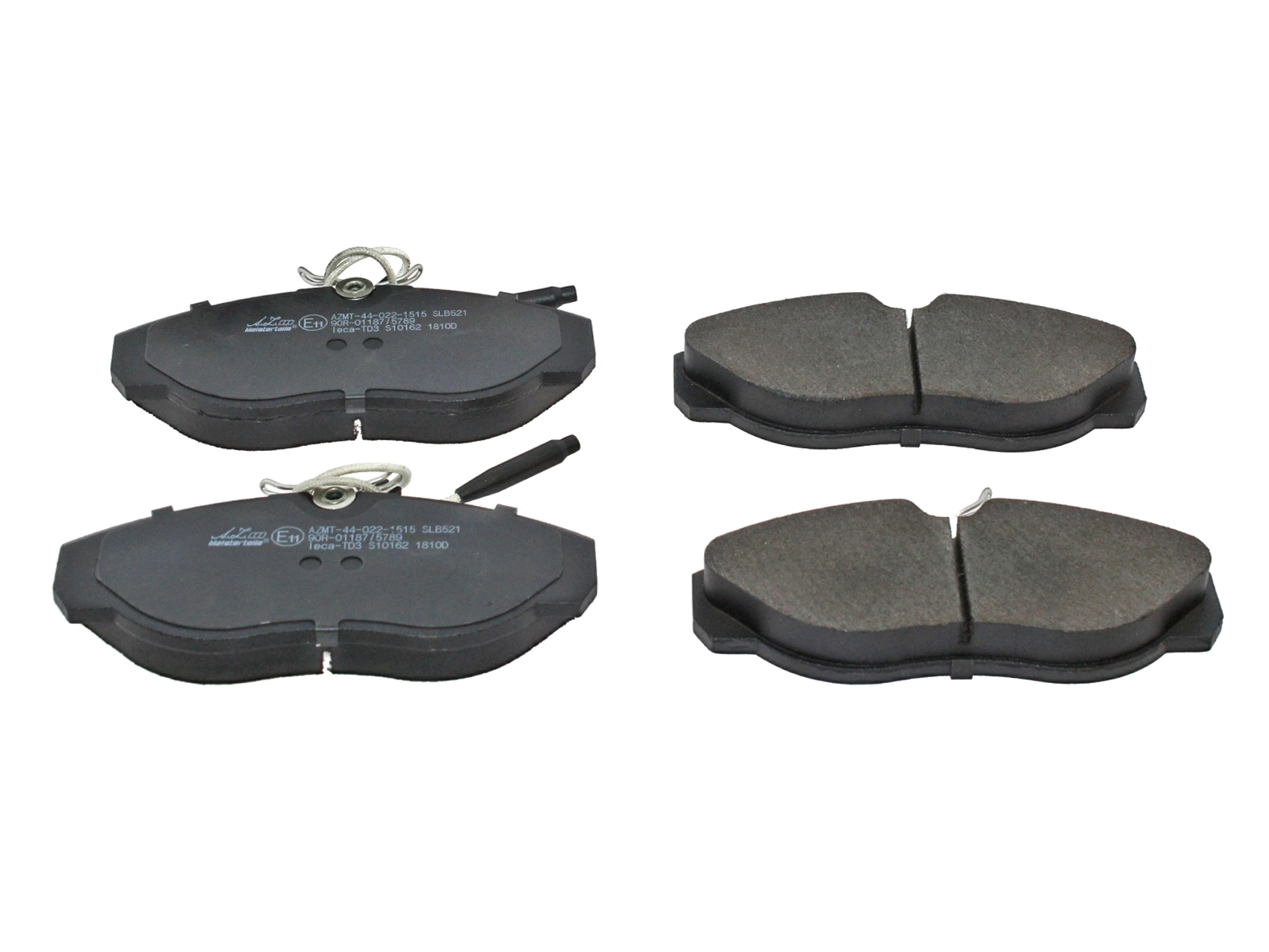 Kit de plaquettes de frein, frein à disque A.Z. Meisterteile AZMT-44-022-1515