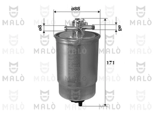 Filtre à carburant AKRON-MALÒ 1520077