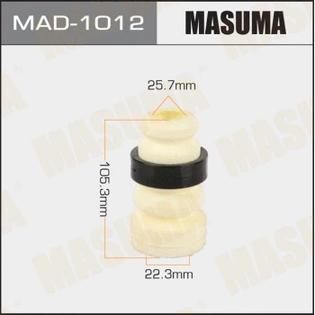 Butée élastique, suspension MASUMA MAD-1012