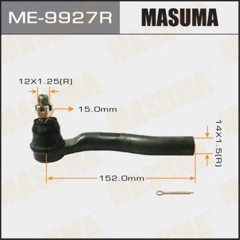 Rotule de barre de connexion MASUMA ME-9927R