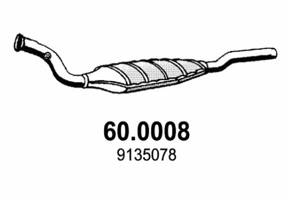 Catalyseur ASSO 60.0008