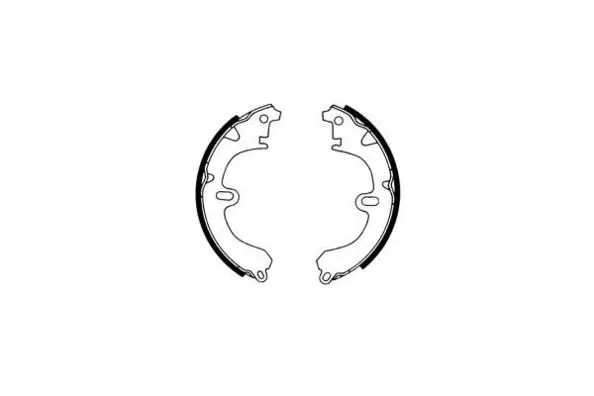 Jeu de mâchoires de frein E.T.F. 09-0362