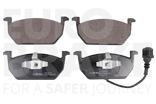 Kit de plaquettes de frein, frein à disque EUROBRAKE 55022247119
