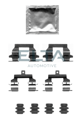 Kit d'accessoires, plaquette de frein à disque ELTA AUTOMOTIVE EA8804