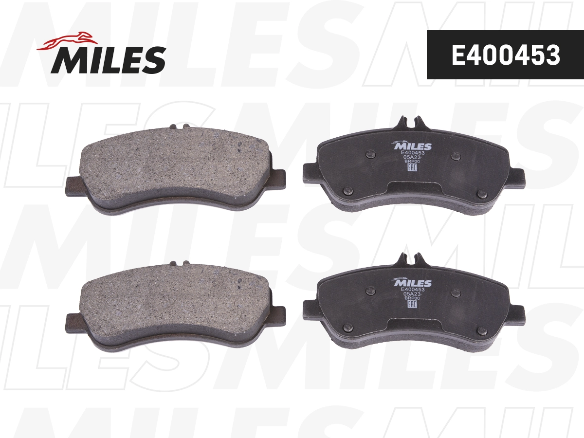 Kit de plaquettes de frein, frein à disque MILES E400453