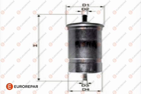 Filtre à carburant EUROREPAR 1682253980
