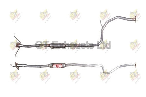 Silencieux central GT Exhausts GKA003