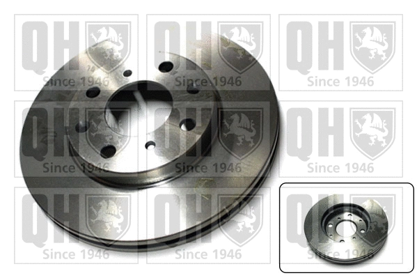 Disque de frein QUINTON HAZELL BDC5386