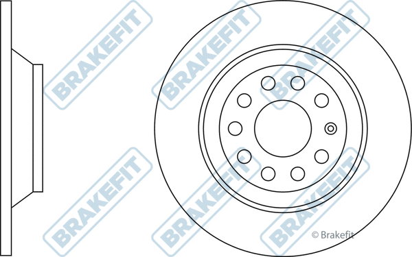 Disque de frein APEC SDK6403