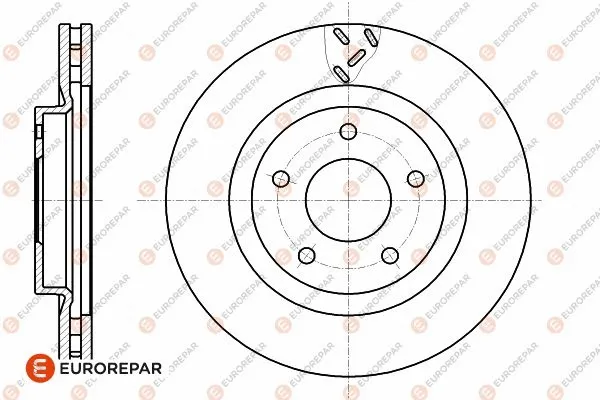 Disque de frein EUROREPAR 1642765280
