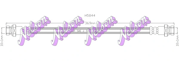 Flexible de frein KAWE H5844