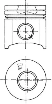 Piston KOLBENSCHMIDT 94526600