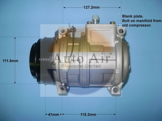 Compresseur, climatisation AUTO AIR GLOUCESTER 14-5701R