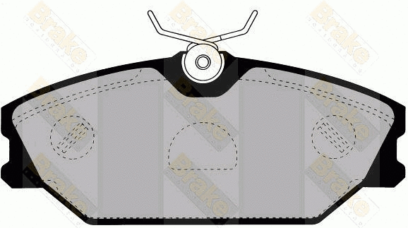 Kit de plaquettes de frein, frein à disque Brake ENGINEERING PA1297