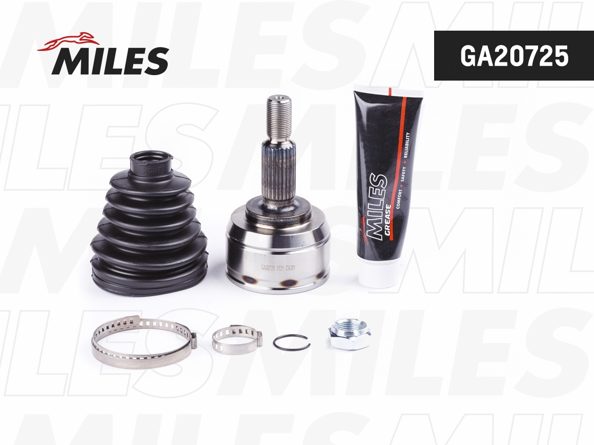 Jeu de joints, arbre de transmission MILES GA20725