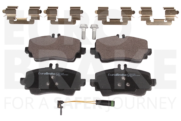 Kit de plaquettes de frein, frein à disque EUROBRAKE 5502223349