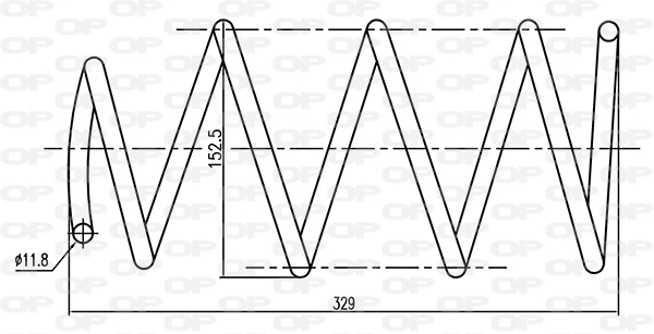 Ressort de suspension OPEN PARTS CSR9072.00