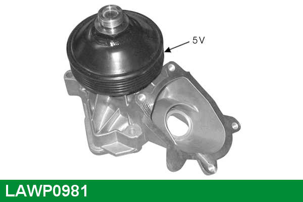 Pompe à eau, refroidissement du moteur LUCAS LAWP0981