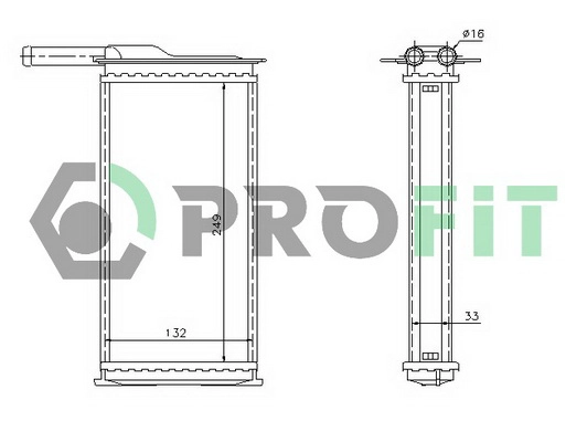 Système de chauffage PROFIT PR 2540N1