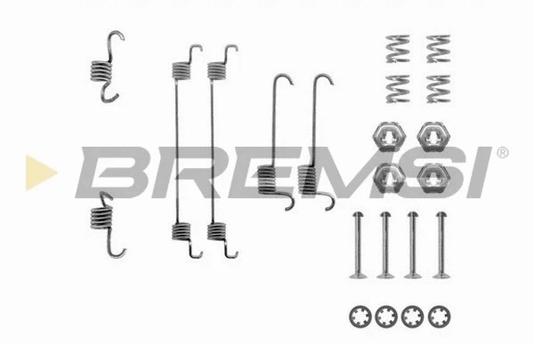 Kit d'accessoires, mâchoire de frein BREMSI SK0650