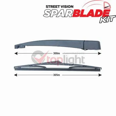 Kit de bras d'essuie-glace, nettoyage des vitres AE TOPLIGHT TRA-F4F3