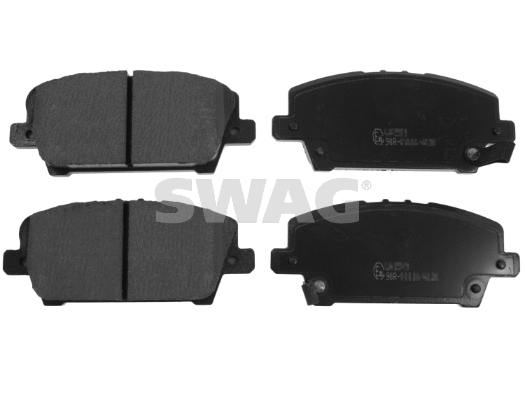 Kit de plaquettes de frein, frein à disque SWAG 85 91 6802
