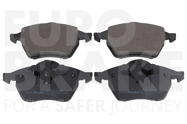 Kit de plaquettes de frein, frein à disque EUROBRAKE 5502229985