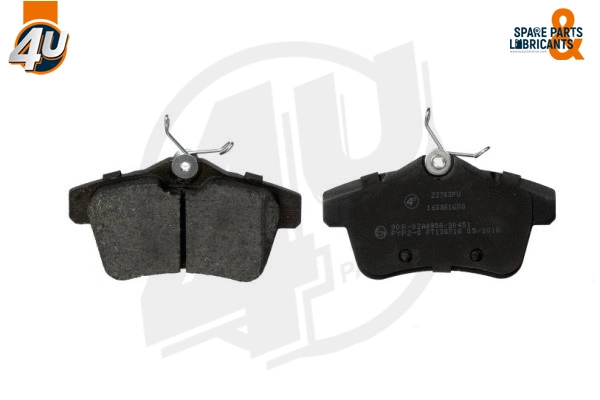 Kit de plaquettes de frein, frein à disque 4U Autoparts 22763PU