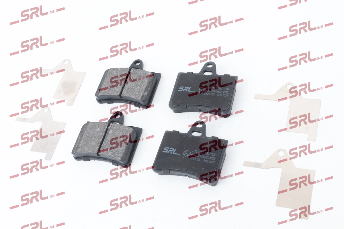 Kit de plaquettes de frein, frein à disque SRLine S70-1123