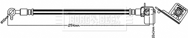 Flexible de frein BORG & BECK BBH8185