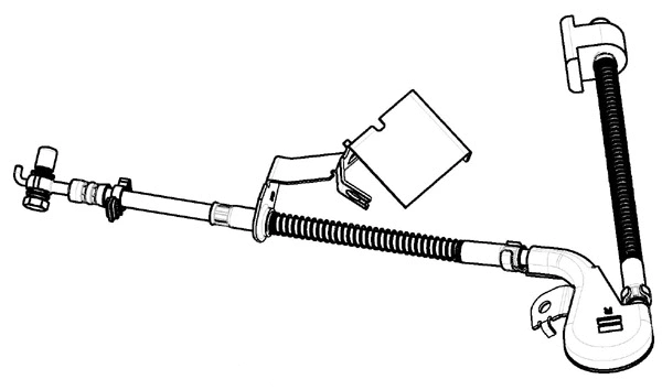 Flexible de frein CEF 512539