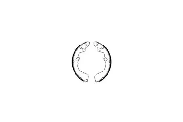 Jeu de mâchoires de frein E.T.F. 09-0616