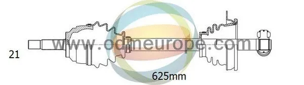 Arbre de transmission 4X4 ESTANFI EST-18-291170