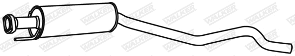Silencieux central WALKER 19953