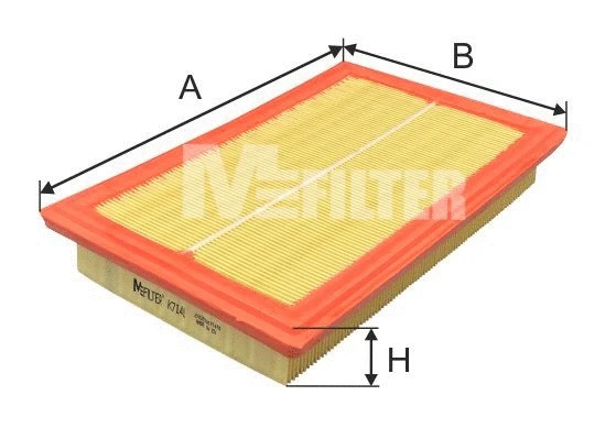 Filtre à air MFILTER K 7141
